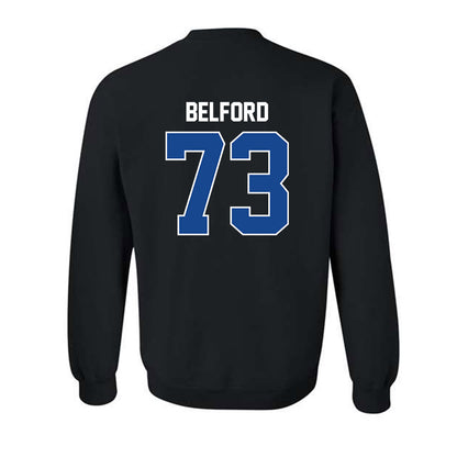 CNU - NCAA Football : Andrew Belford - Classic Shersey Crewneck Sweatshirt-1