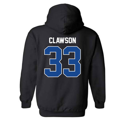 CNU - NCAA Football : Charlie Clawson - Classic Shersey Hooded Sweatshirt-1