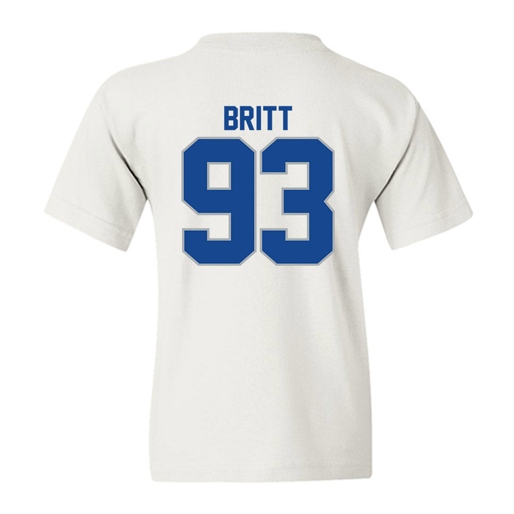 CNU - NCAA Football : Jaylen Britt - Classic Shersey Youth T-Shirt-1
