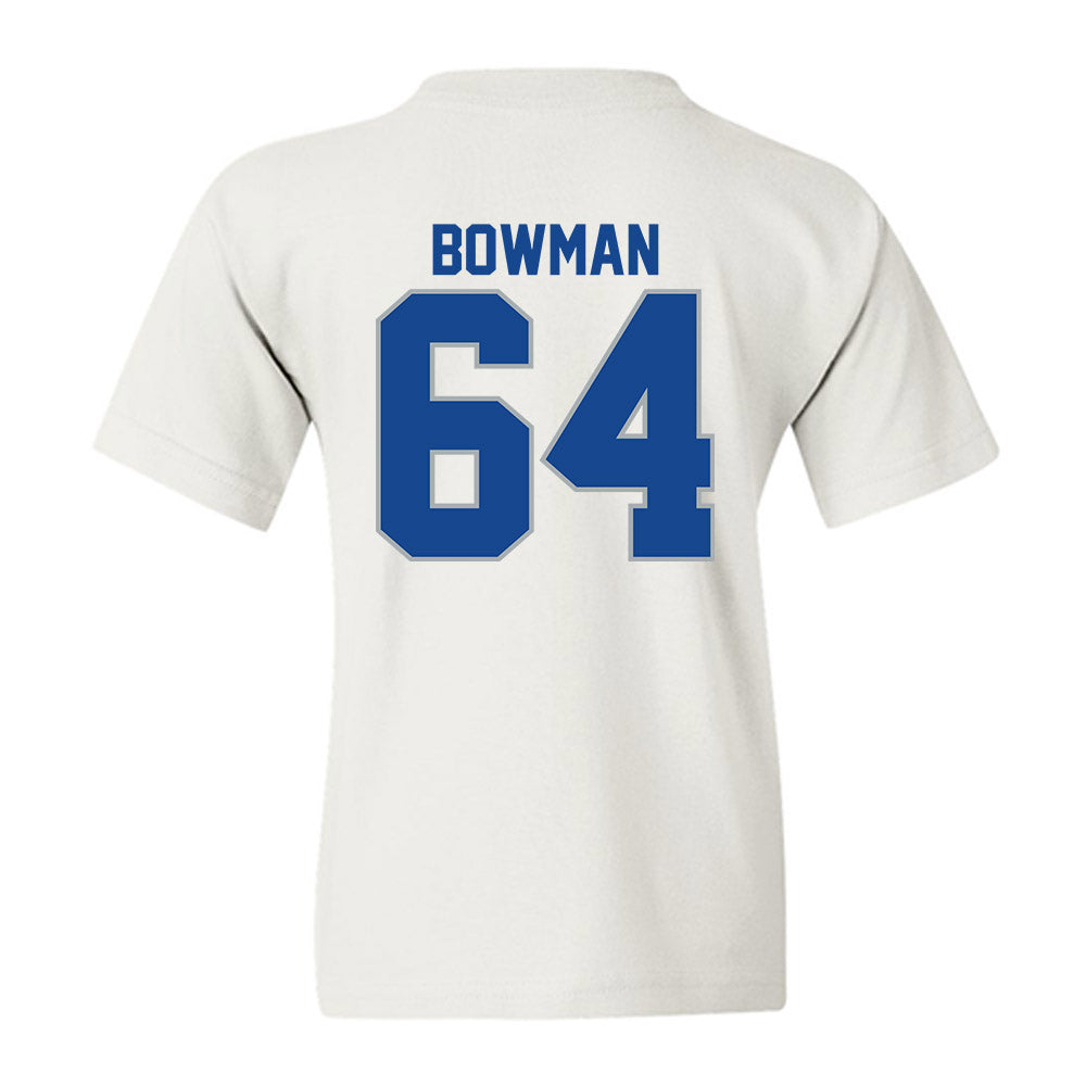 CNU - NCAA Football : Easton Bowman - Classic Shersey Youth T-Shirt-1