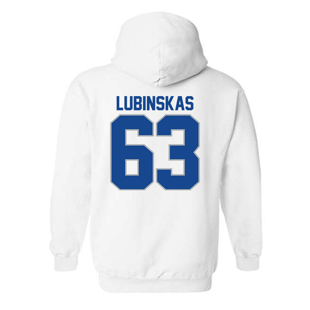 CNU - NCAA Football : Joe Lubinskas - Classic Shersey Hooded Sweatshirt-1
