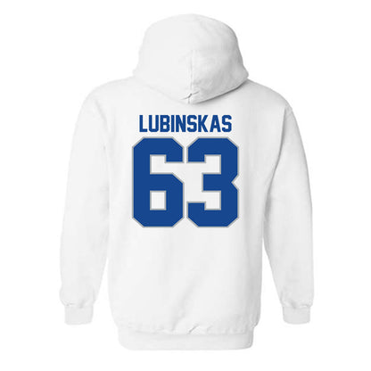 CNU - NCAA Football : Joe Lubinskas - Classic Shersey Hooded Sweatshirt-1