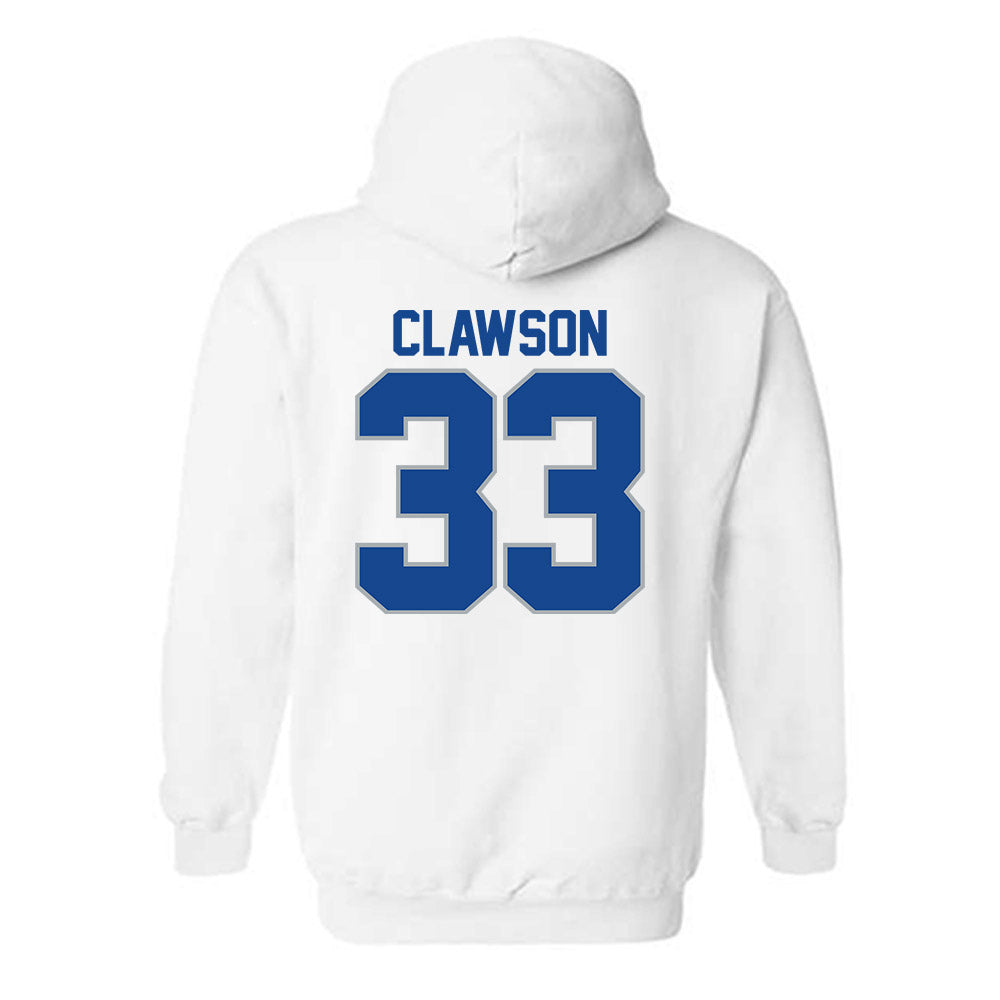 CNU - NCAA Football : Charlie Clawson - Classic Shersey Hooded Sweatshirt-1