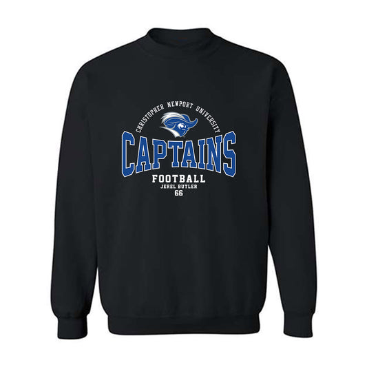 CNU - NCAA Football : Jerel Butler - Classic Fashion Shersey Crewneck Sweatshirt-0