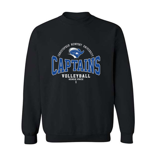 CNU - NCAA Women's Volleyball : Kensie Price - Classic Fashion Shersey Crewneck Sweatshirt-0