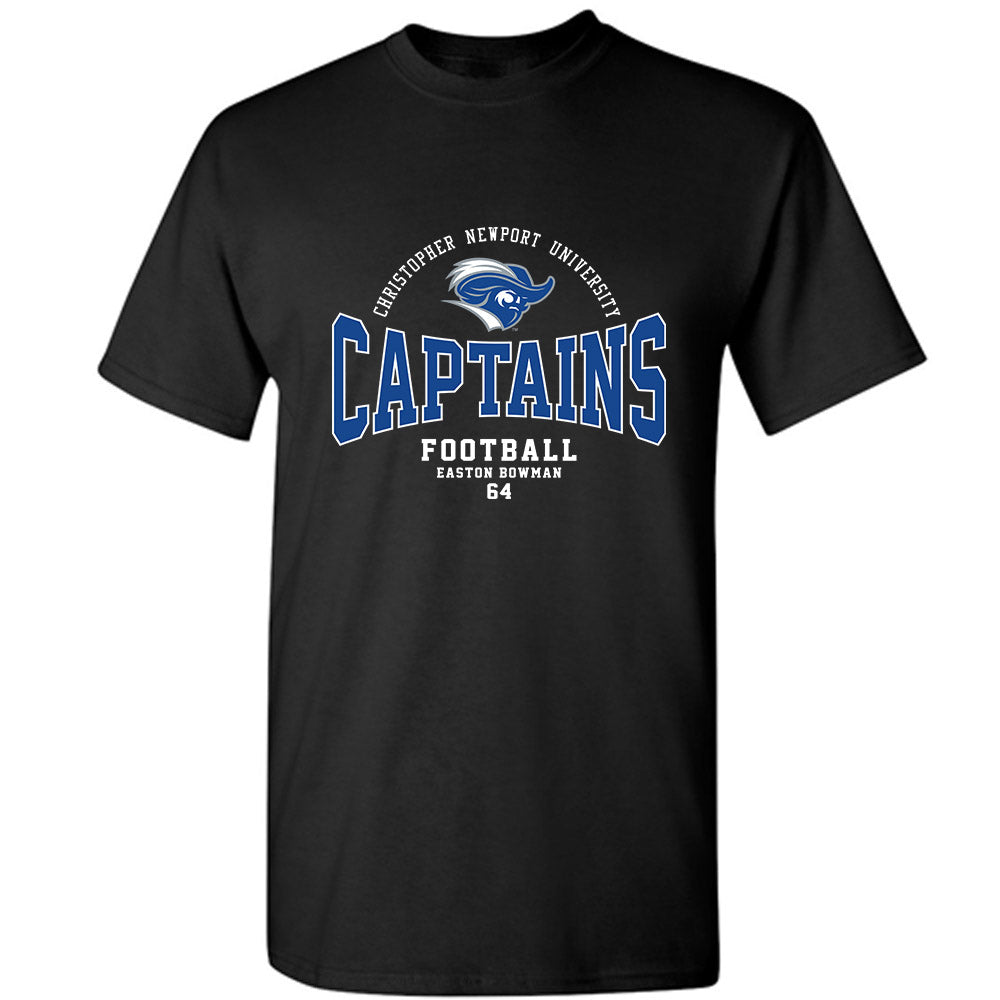 CNU - NCAA Football : Easton Bowman - Classic Fashion Shersey T-Shirt-0