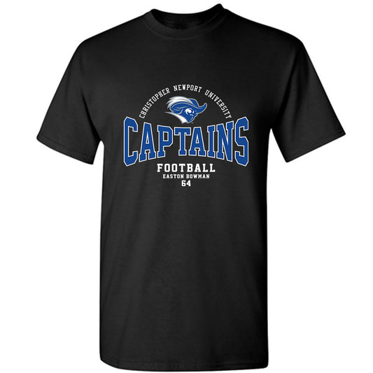 CNU - NCAA Football : Easton Bowman - Classic Fashion Shersey T-Shirt-0