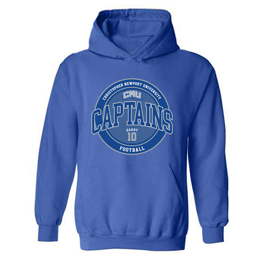 CNU - NCAA Football : Connor Barry - Classic Fashion Shersey Hooded Sweatshirt