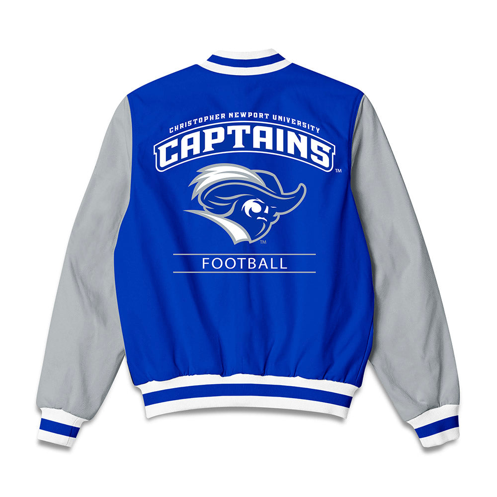 CNU - NCAA Football : Connor Barry - Bomber Jacket