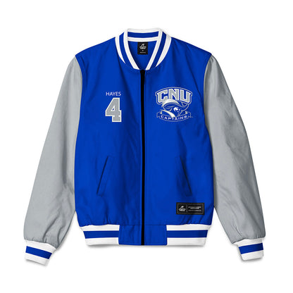 CNU - NCAA Football : Trey Hayes - Bomber Jacket-0