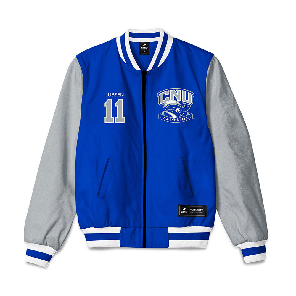 CNU - NCAA Baseball : Lincoln Lubsen - Bomber Jacket-0