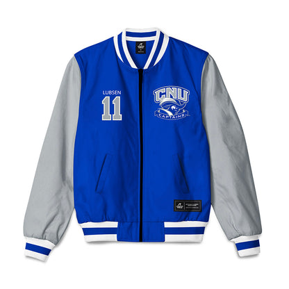 CNU - NCAA Baseball : Lincoln Lubsen - Bomber Jacket-0