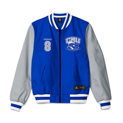 CNU - NCAA Football : Jayson Viernes - Bomber Jacket-0