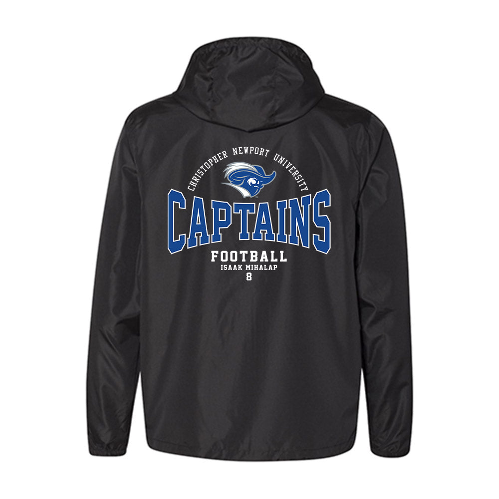 CNU - NCAA Football : Isaak Mihalap - Windbreaker-1
