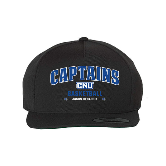 CNU - NCAA Men's Basketball : Jason Ofcarcik - Snapback Hat-0