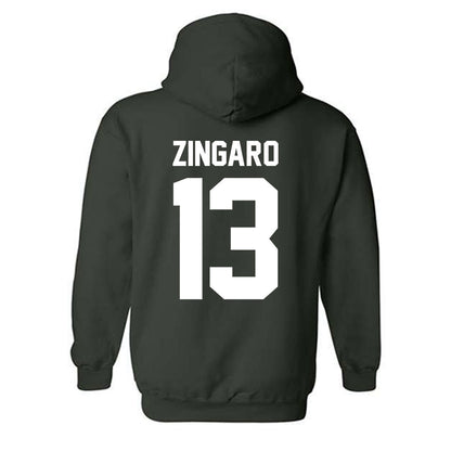 Cleveland State - NCAA Women's Basketball : Izabella Zingaro - Classic Shersey Hooded Sweatshirt-1