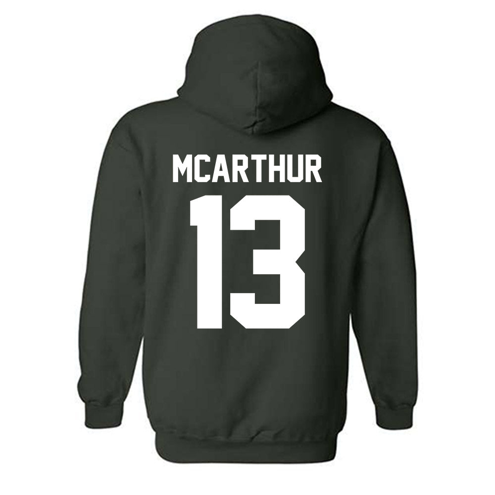 Cleveland State - NCAA Women's Volleyball : Danica McArthur - Classic Shersey Hooded Sweatshirt-1
