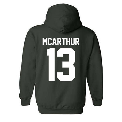 Cleveland State - NCAA Women's Volleyball : Danica McArthur - Classic Shersey Hooded Sweatshirt-1