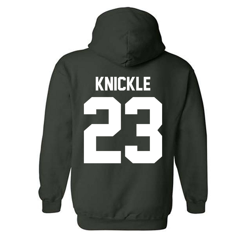 Cleveland State - NCAA Men's Lacrosse : Evan Knickle - Classic Shersey Hooded Sweatshirt-1