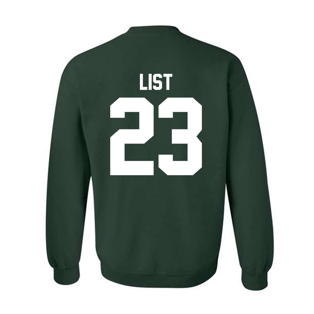 Cleveland State - NCAA Women's Volleyball : Chloe List - Classic Shersey Crewneck Sweatshirt-1