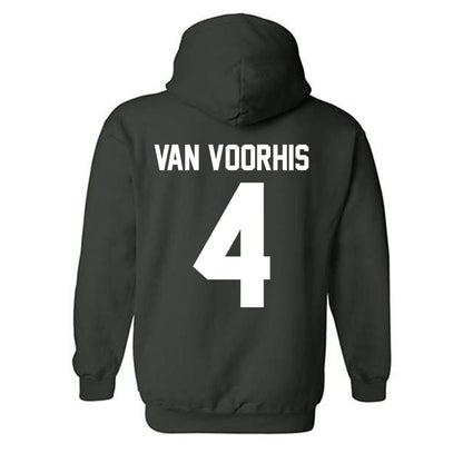 Cleveland State - NCAA Men's Lacrosse : Adam Van Voorhis - Classic Shersey Hooded Sweatshirt-1