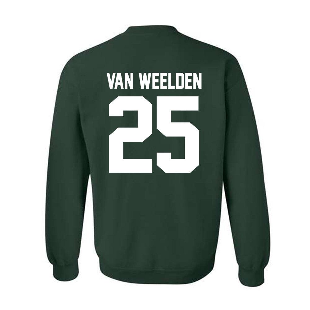 Cleveland State - NCAA Women's Basketball : Ella Van Weelden - Classic Shersey Crewneck Sweatshirt-1