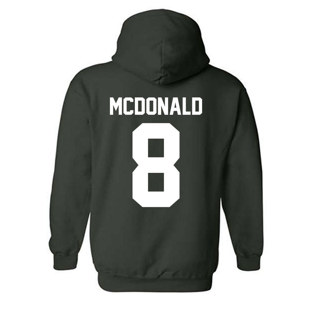 Cleveland State - NCAA Men's Lacrosse : Creed McDonald - Classic Shersey Hooded Sweatshirt-1
