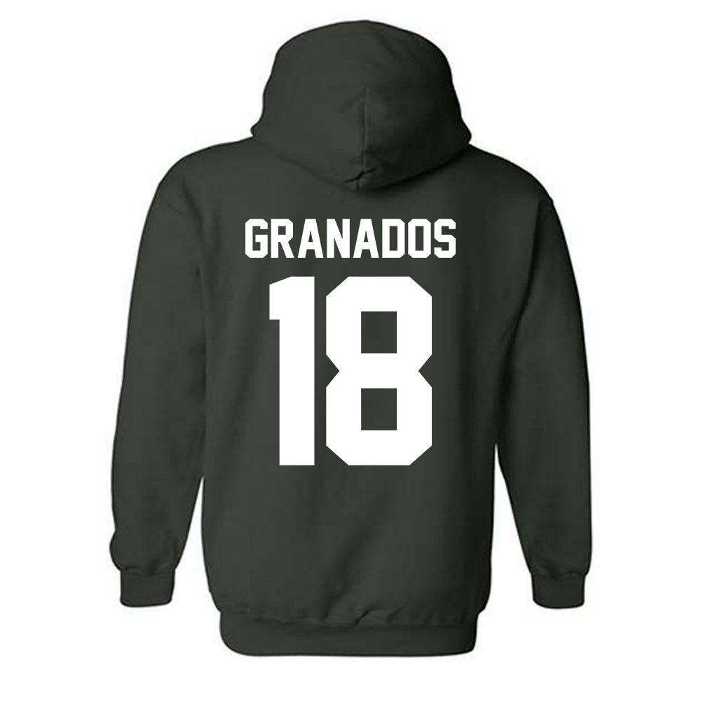Cleveland State - NCAA Men's Soccer : Fefo Granados - Classic Shersey Hooded Sweatshirt-1