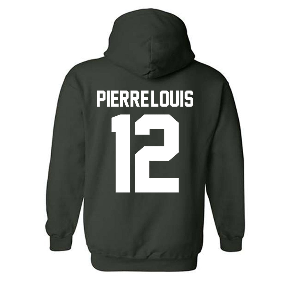Cleveland State - NCAA Men's Basketball : Holden Pierre-Louis - Classic Shersey Hooded Sweatshirt-1
