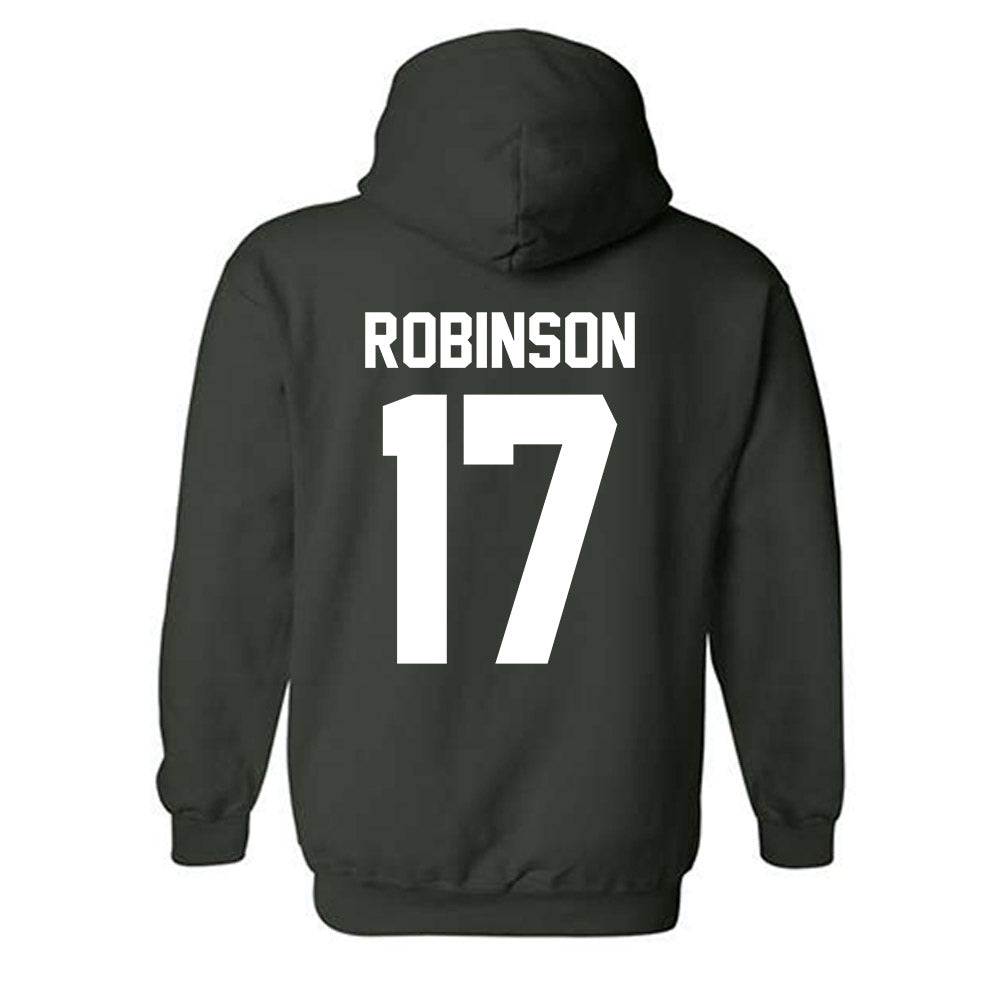 Cleveland State - NCAA Men's Lacrosse : Jayvon Robinson - Classic Shersey Hooded Sweatshirt-1