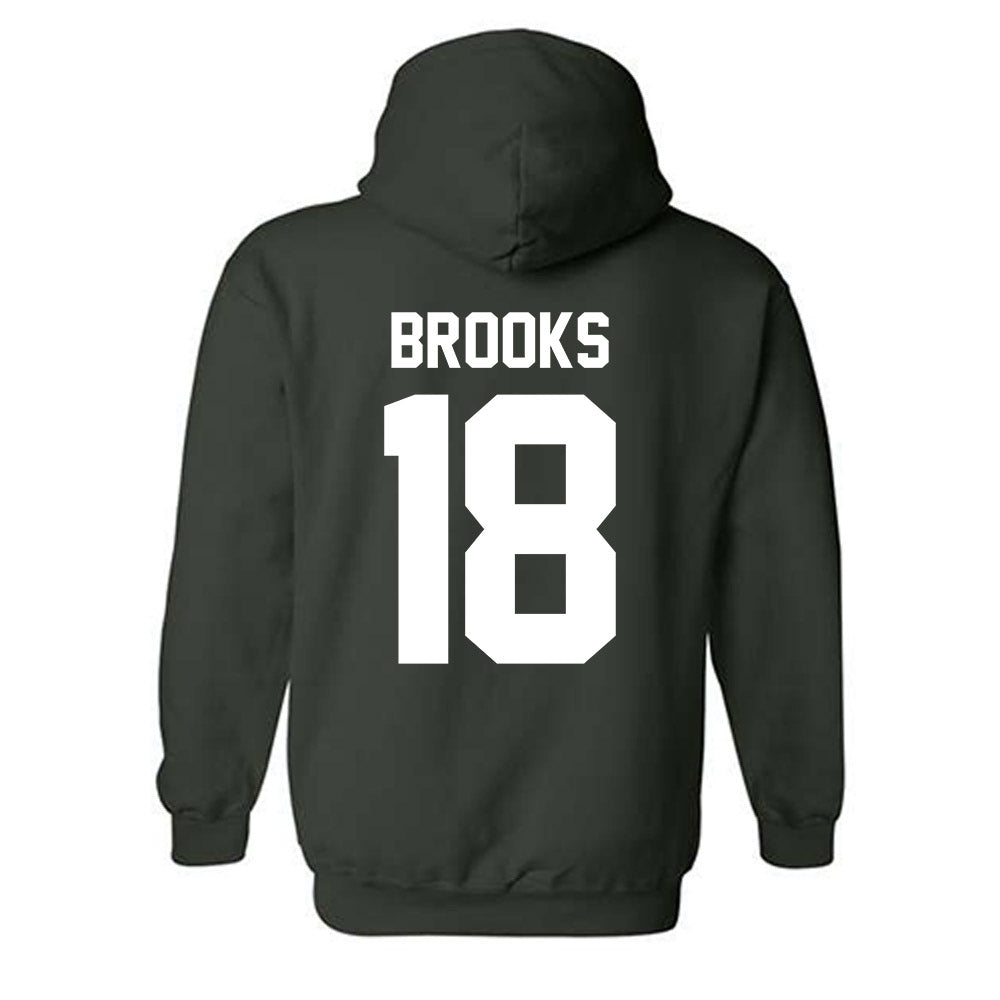Cleveland State - NCAA Men's Lacrosse : Ethan Brooks - Classic Shersey Hooded Sweatshirt-1