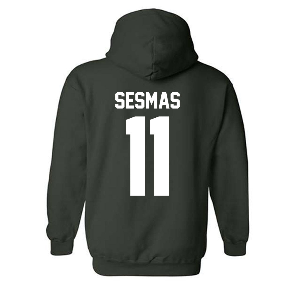Cleveland State - NCAA Women's Soccer : Mayra Sesmas - Classic Shersey Hooded Sweatshirt-1