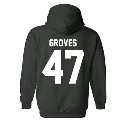 Cleveland State - NCAA Men's Lacrosse : Mattix Groves - Classic Shersey Hooded Sweatshirt-1