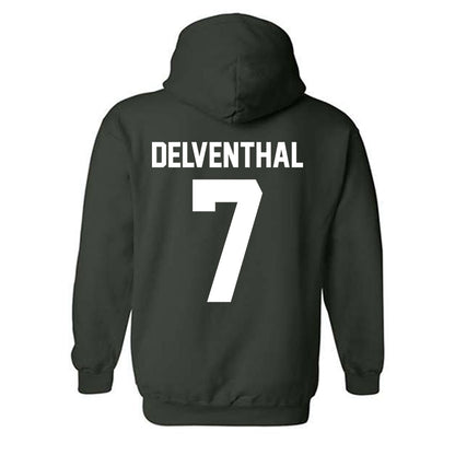 Cleveland State - NCAA Women's Volleyball : Vayda Delventhal - Classic Shersey Hooded Sweatshirt-1