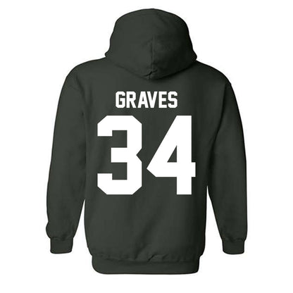 Cleveland State - NCAA Men's Lacrosse : Drew Graves - Classic Shersey Hooded Sweatshirt-1