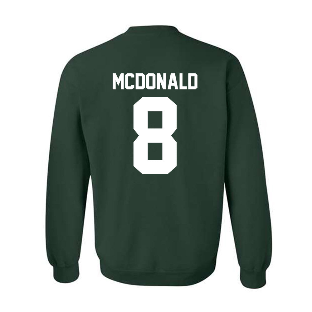 Cleveland State - NCAA Men's Lacrosse : Creed McDonald - Classic Shersey Crewneck Sweatshirt-1