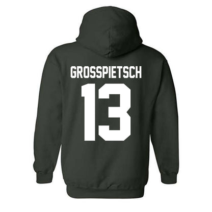 Cleveland State - NCAA Men's Lacrosse : James Grosspietsch - Classic Shersey Hooded Sweatshirt-1