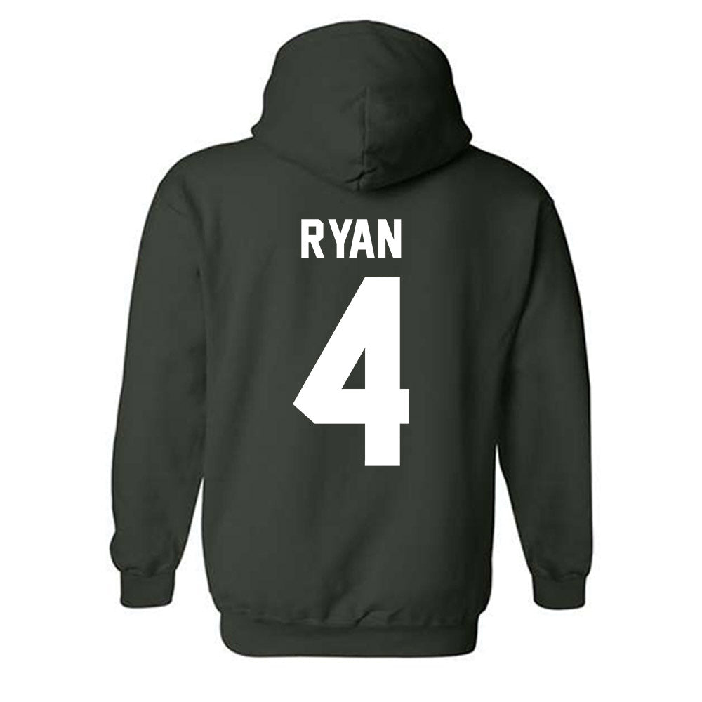 Cleveland State - NCAA Men's Basketball : Preist Ryan - Classic Shersey Hooded Sweatshirt-1