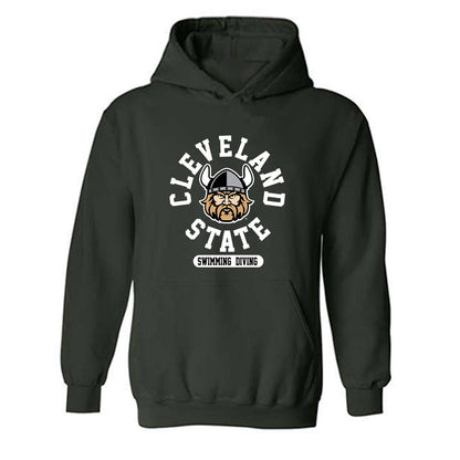 Cleveland State - NCAA Men's Swimming & Diving : Alexandru Cucu - Classic Shersey Hooded Sweatshirt-0