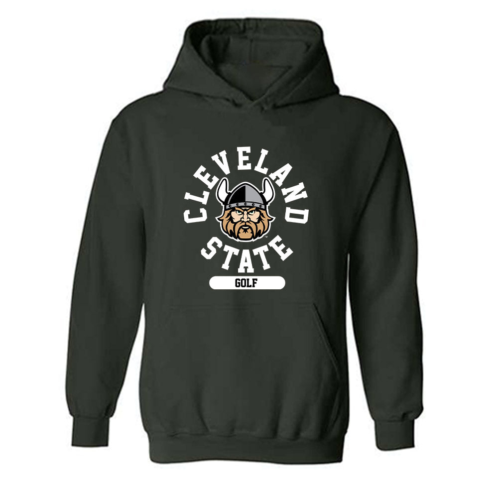 Cleveland State - NCAA Men's Golf : Ryan Dinan - Classic Shersey Hooded Sweatshirt-0