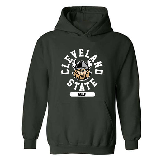 Cleveland State - NCAA Men's Golf : Brody Simms - Classic Shersey Hooded Sweatshirt-0