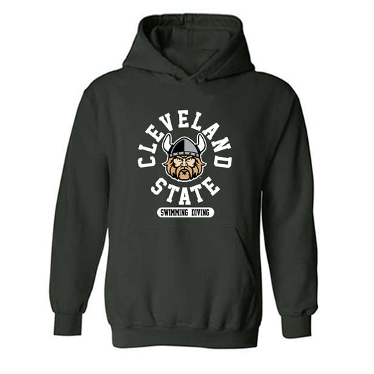 Cleveland State - NCAA Women's Swimming & Diving : Gabriella Bohmer - Classic Shersey Hooded Sweatshirt-0