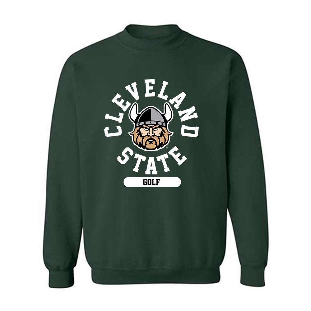 Cleveland State - NCAA Men's Golf : Dominik Cosic - Classic Shersey Crewneck Sweatshirt-0