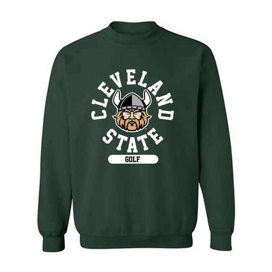 Cleveland State - NCAA Men's Golf : Dominik Cosic - Classic Shersey Crewneck Sweatshirt-0