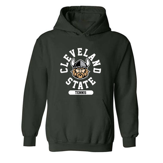 Cleveland State - NCAA Men's Tennis : Tristan Stine - Classic Shersey Hooded Sweatshirt-0