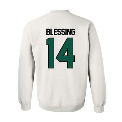 Cleveland State - NCAA Men's Lacrosse : Alec Blessing - Classic Shersey Crewneck Sweatshirt-1