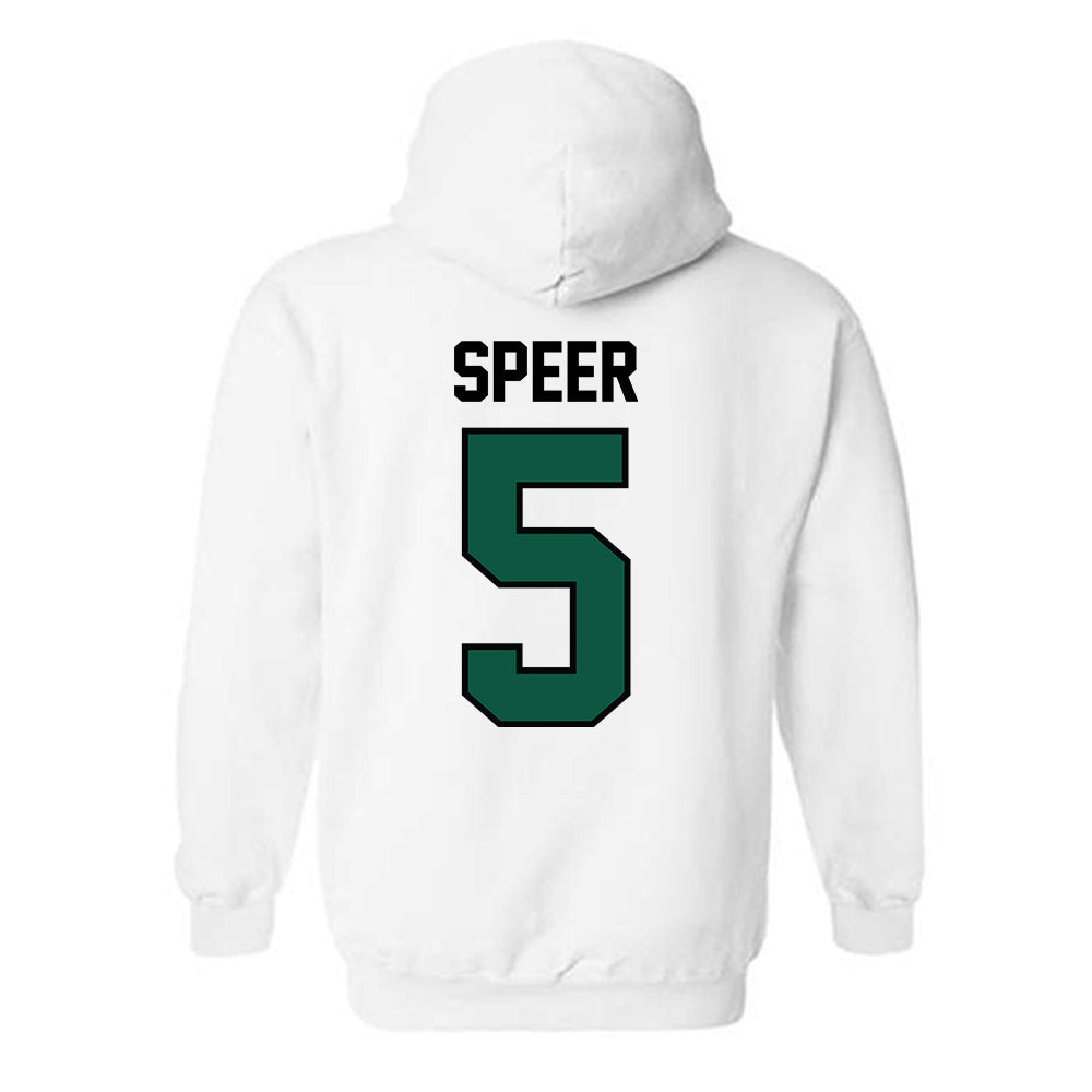 Cleveland State - NCAA Men's Lacrosse : Layton Speer - Classic Shersey Hooded Sweatshirt-1
