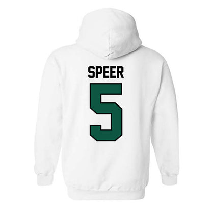 Cleveland State - NCAA Men's Lacrosse : Layton Speer - Classic Shersey Hooded Sweatshirt-1