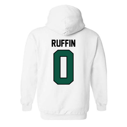 Cleveland State - NCAA Women's Basketball : Queen Ruffin - Classic Shersey Hooded Sweatshirt-1