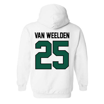 Cleveland State - NCAA Women's Basketball : Ella Van Weelden - Classic Shersey Hooded Sweatshirt-1